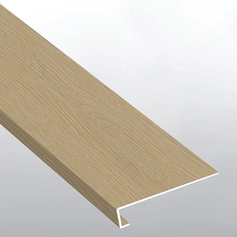 Laurel Palmilla Semi Gloss Wood Look Lvt Moldings 12x1.25 0.18 inch close up