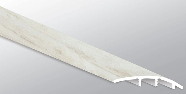 Trecento Quarzo Taj Semi Gloss Stair Riser Marble Look Lvt Moldings 2.23x1.03