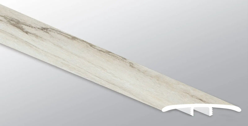 Trecento Quarzo Taj Semi Gloss T Molding Marble Look Lvt Moldings 1.77x0.28 close up