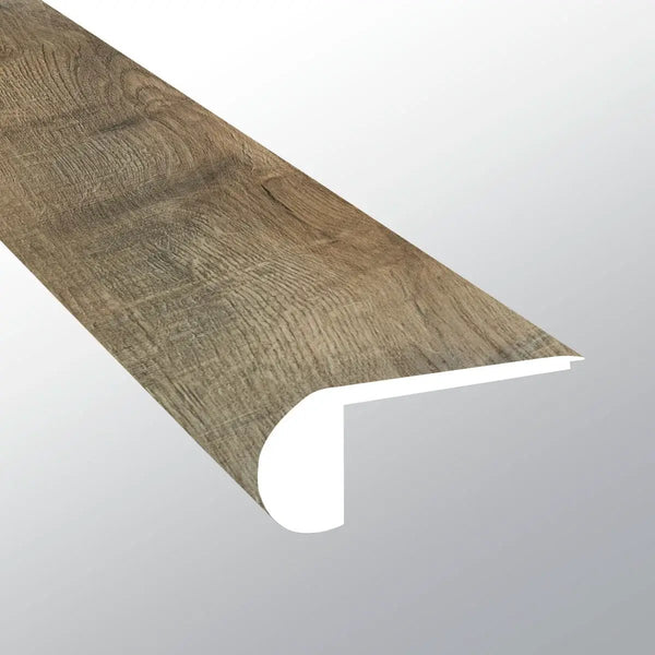 Xl Ashton Maracay Brown Polished Flush Stair Nose Lvt Moldings 2.75x0.75
