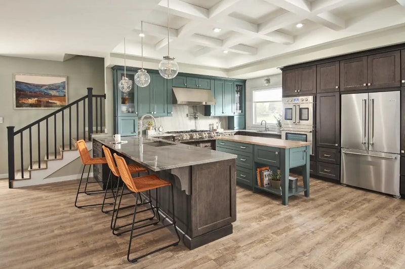 Cyrus Ryder Semi Gloss Flush Stair Nose End Cap Wood Look Lvt Moldings 2.75x0.75 in a finished room