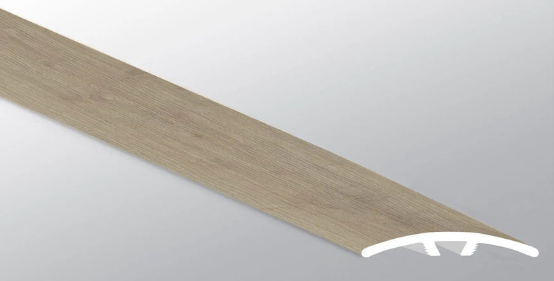 Laurel Saddle Wood Semi Gloss Stair Riser Look Lvt Moldings 1.59x0.18 close up