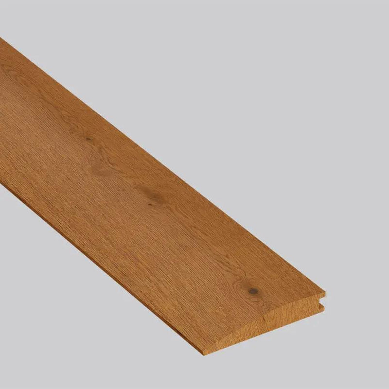 Ladson Scarborough Buff Brushed Stair Riser Wood Look Moldings 2x0.5 close up