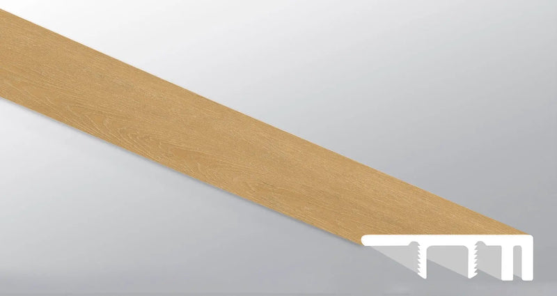Laurel Selbourne Semi Gloss Wood Look Lvt Moldings 1.5x0.529 close up