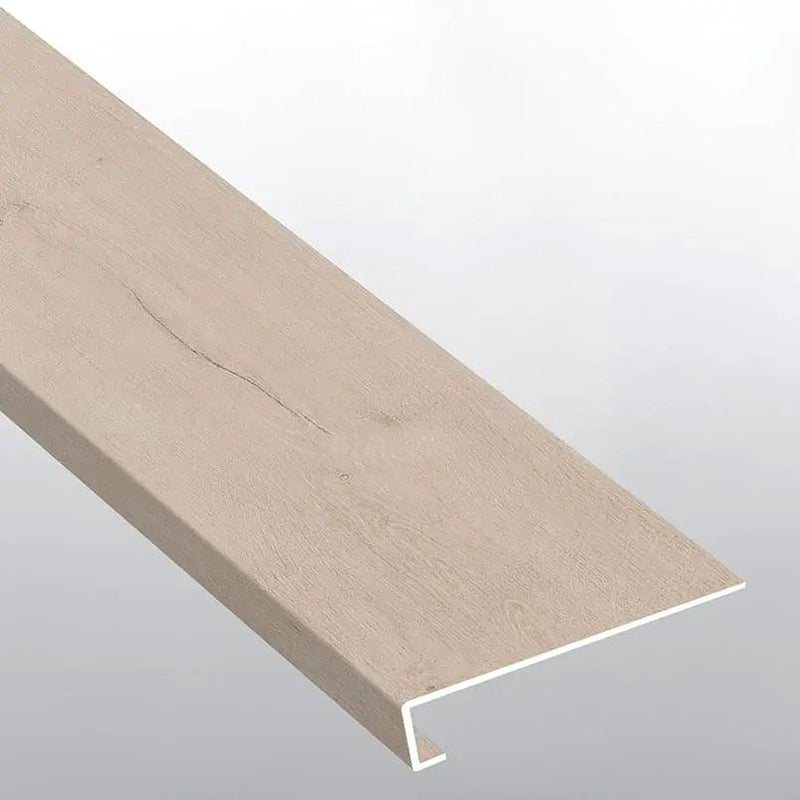 Laurel Shasta Grove Semi Gloss Wood Look Lvt Moldings 12x1.25 0.18 inch close up