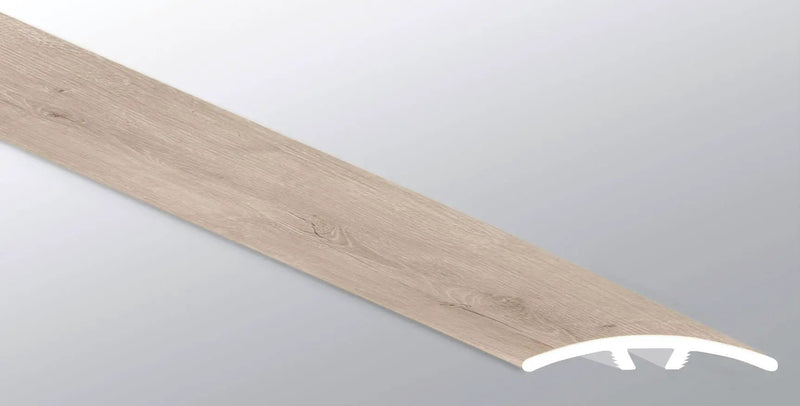 Laurel Shasta Grove Semi Gloss Stair Riser Wood Look Lvt Moldings 1.59x0.18 close up