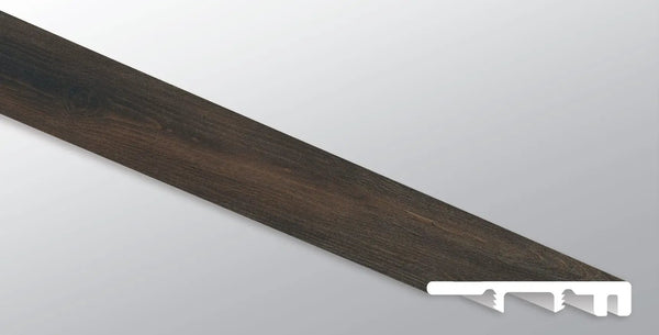 Cyrus Stable Semi Gloss End Cap Wood Look Lvt Moldings 1.5x0.25
