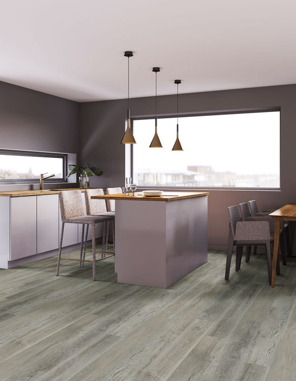 Ashton 2.0 Stableton Semi Gloss End Cap Wood Look Lvt Moldings 1.5x0.25 in a finished room