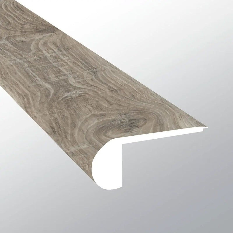 Ashton 2.0 Stableton Semi Gloss Flush Stair Nose Wood Look Lvt Moldings 2.75x0.75 close up
