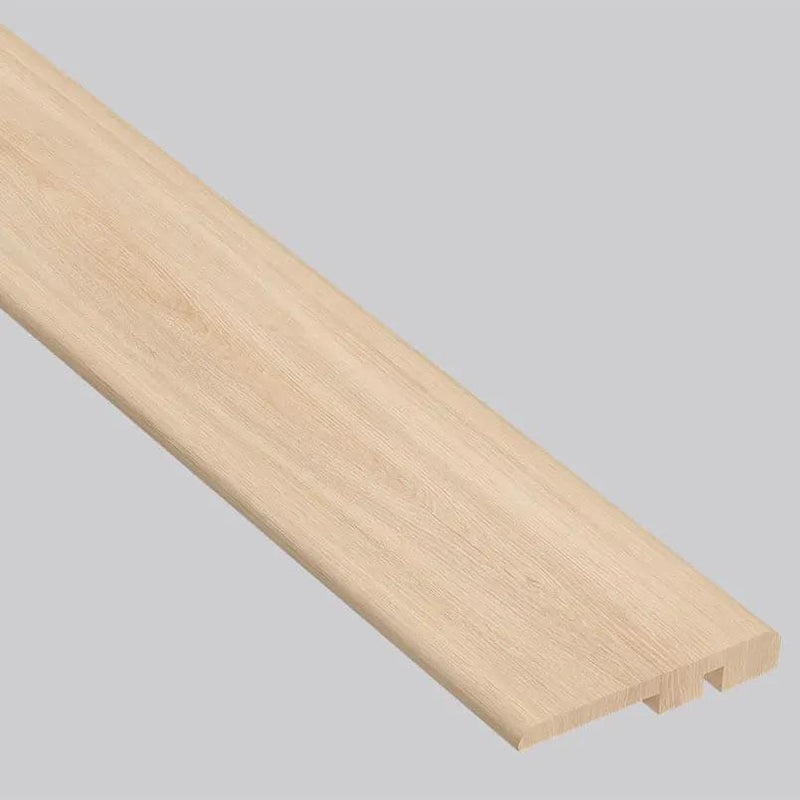Smithcliffs Sunnyvale Semi Gloss End Cap Wood Look Rigid Core Moldings close up
