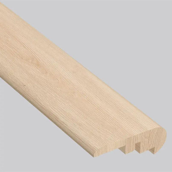 Smithcliffs Sunnyvale Semi Gloss Overlap Stair Nose Wood Look Rigid Core Moldings