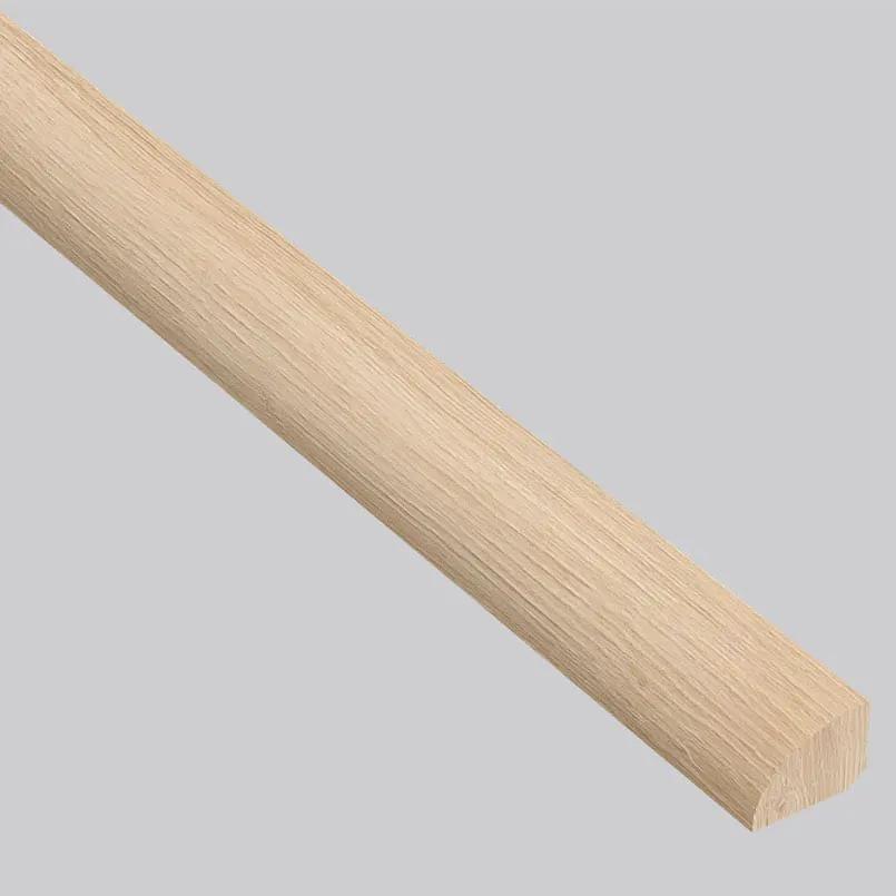 Smithcliffs Sunnyvale Semi Gloss Quarter Round Wood Look Rigid Core Moldings close up