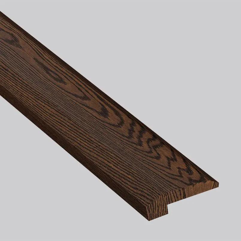 Ladson Thornburg Brushed End Cap Wood Look Moldings 2x0.63 close up