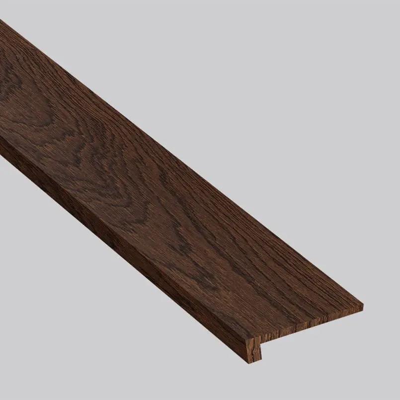 Ladson Thornburg Brushed Wood Look Moldings 0.63x0.63 close up