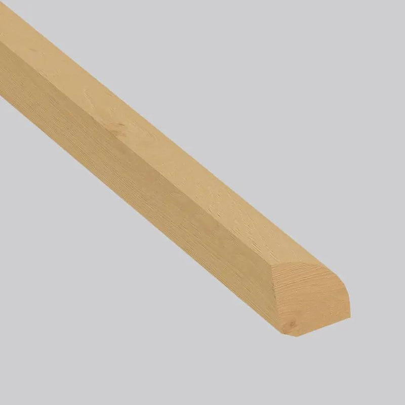 Mccarran Tualatin Blonde Brushed Quarter Round Wood Look Moldings 0.75x0.75 close up