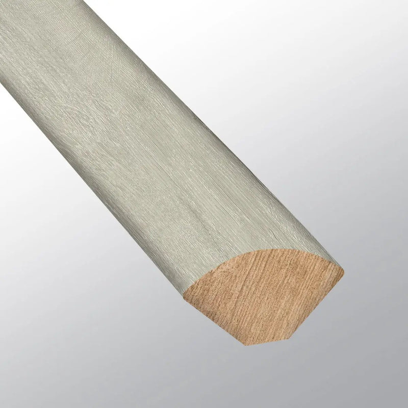Glenridge Twilight Oak Semi Gloss Quarter Round Wood Look Lvt Moldings 0.64x0.75 close up