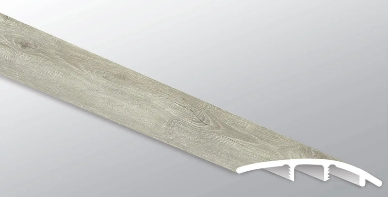 Glenridge Twilight Oak Semi Gloss Stair Riser Wood Look Lvt Moldings 1.77x0.345 close up