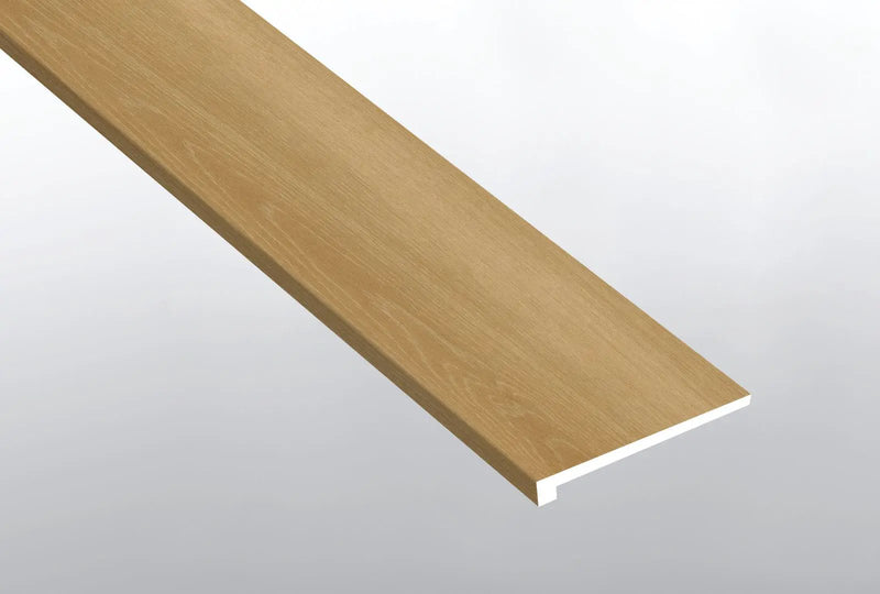 Cyrus Valleyview Grove Semi Gloss Wood Look Lvt Moldings 12x1.25 close up