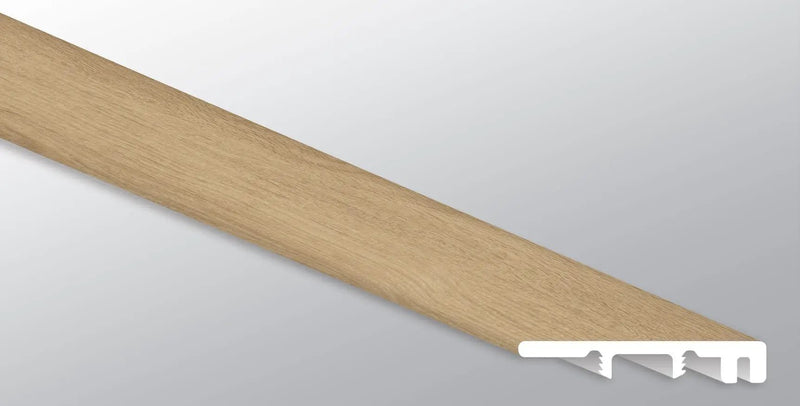 Acclima Waldorf Semi Gloss Wood Look Lvt Moldings 1.5x0.25 close up