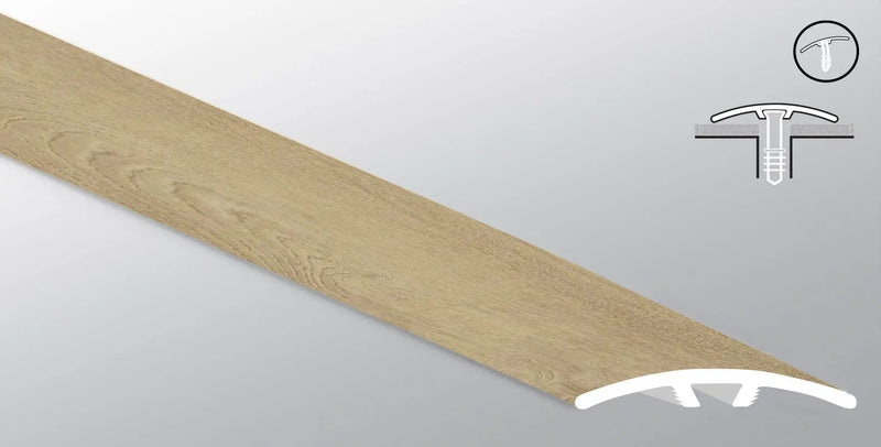 Acclima Waldorf Semi Gloss Stair Riser Wood Look Lvt Moldings 1.59x0.18 close up