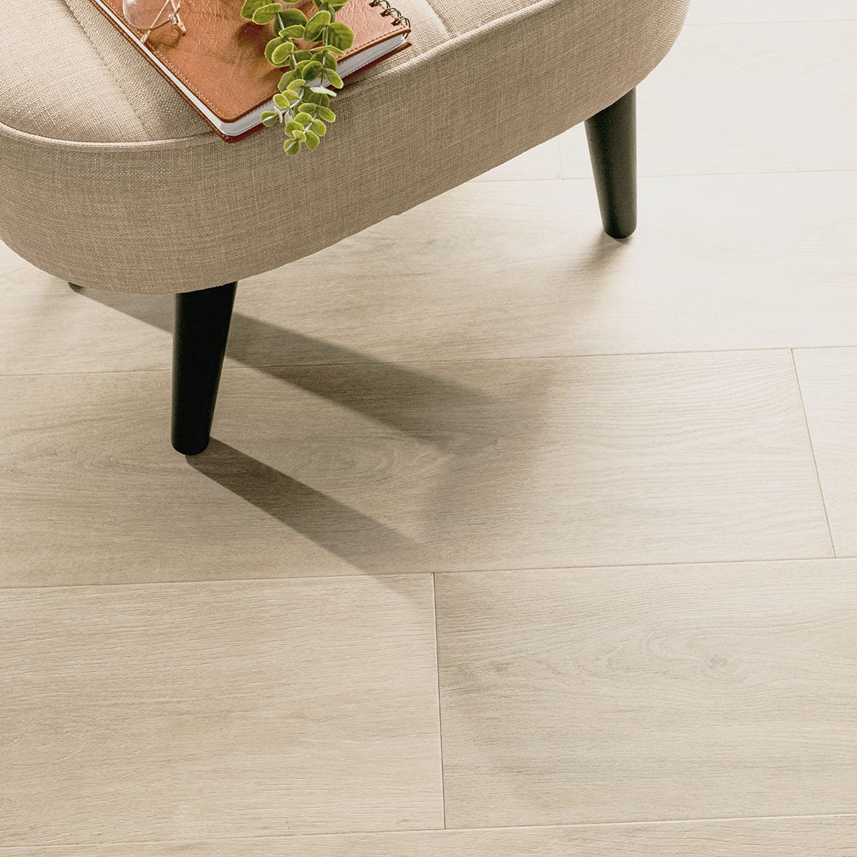 Wayne Parc Waldron Semi Gloss Overlap Stair Nose Wood Look Lvt Moldings 2.23x1.03 in a finished room
