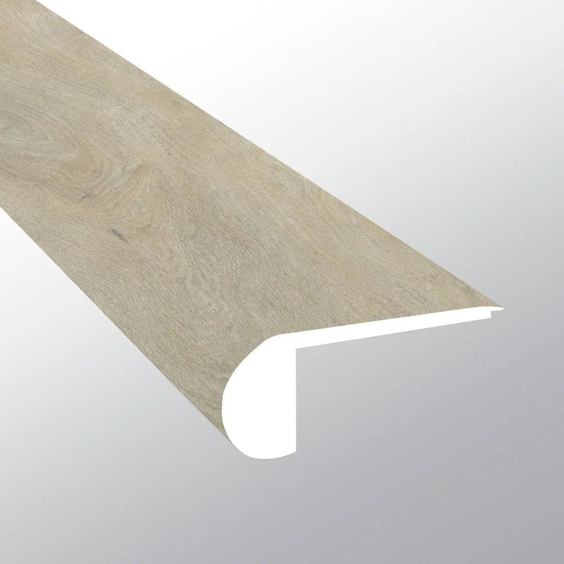 Wayne Parc Waldron Semi Gloss Flush Stair Nose Wood Look Lvt Moldings 2.75x0.75 close up