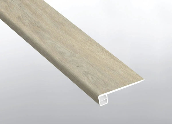 Wayne Parc Waldron Semi Gloss Flush Stair Nose End Cap Wood Look Lvt Moldings 2.75x0.75