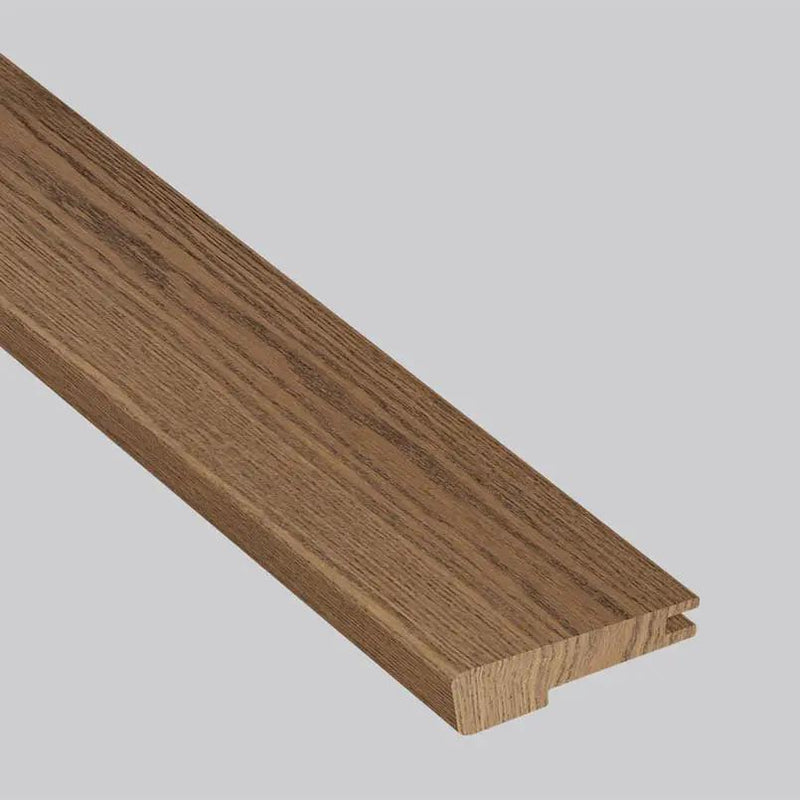 Ladson Wayland Brushed Flush Stair Nose End Cap Wood Look Moldings 3x0.5 close up