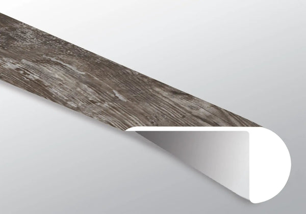 Cyrus Weathered Brina Semi Gloss Overlap Stair Nose Wood Look Lvt Moldings 2.23x1.03