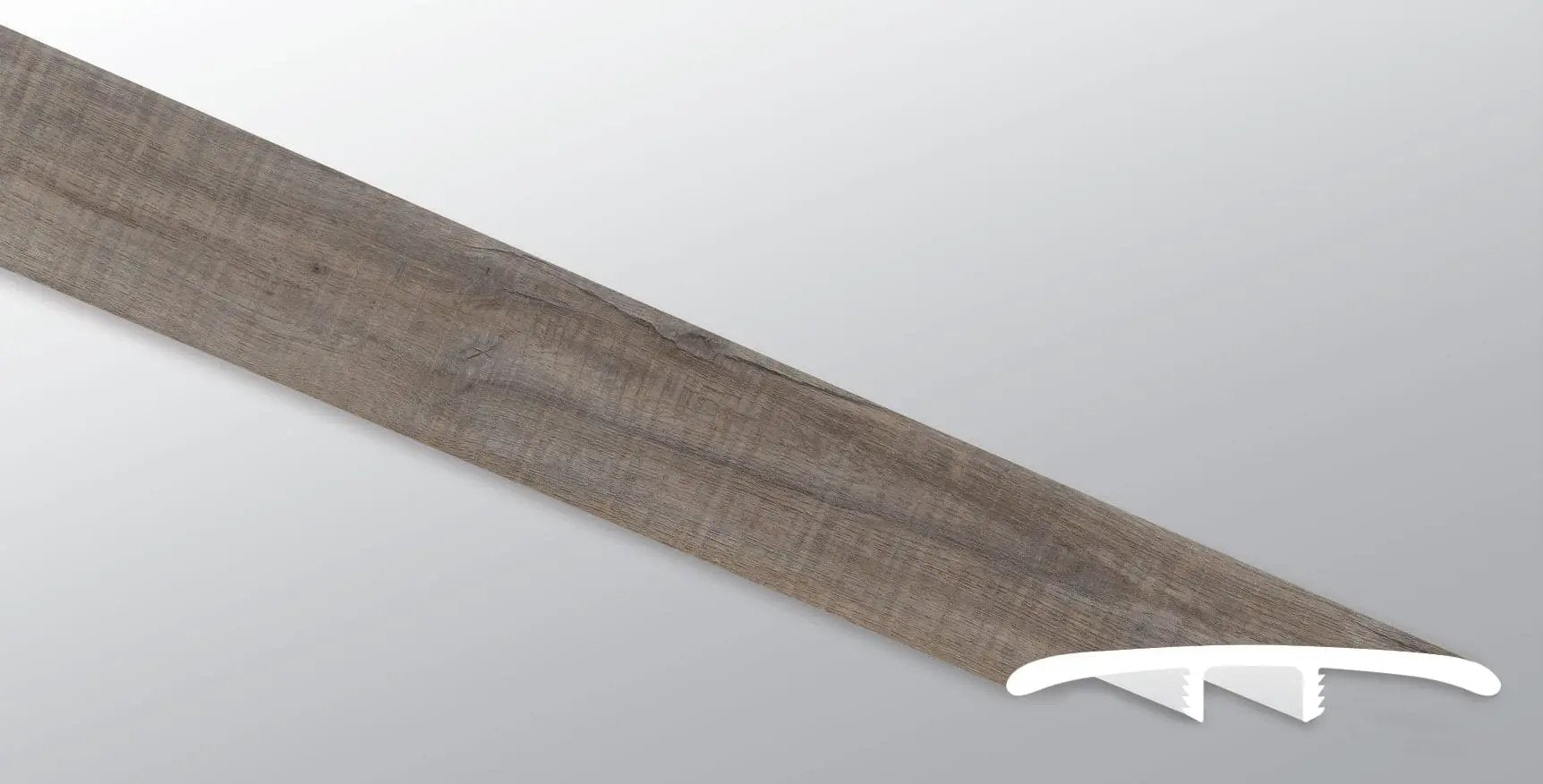 Cyrus Weathered Brina Semi Gloss Wood Look Lvt Moldings 1.77x0.28 close up