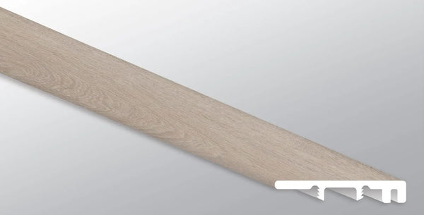 Acclima Wharton Semi Gloss End Cap Wood Look Lvt Moldings 1.5x0.25