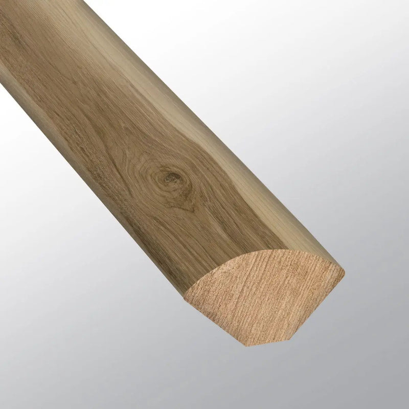 Andover Wilton Semi Gloss Quarter Round Wood Look Lvt Moldings 0.64x0.75 close up
