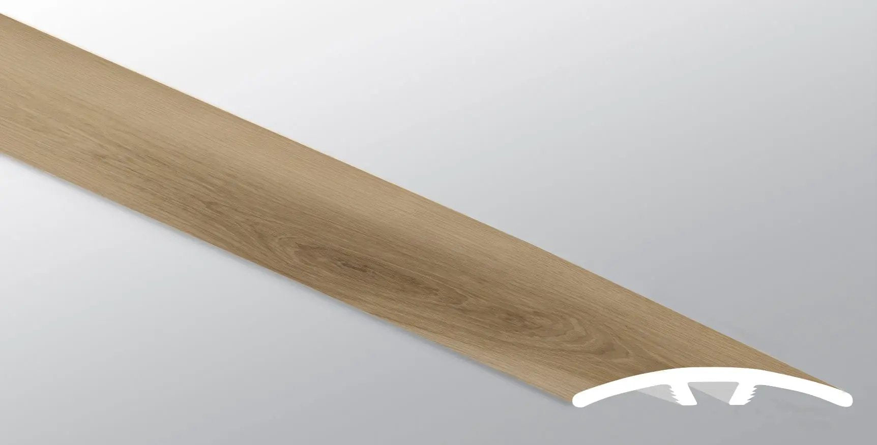 Andover Wilton Semi Gloss Stair Riser Wood Look Lvt Moldings 1.59x0.18 close up