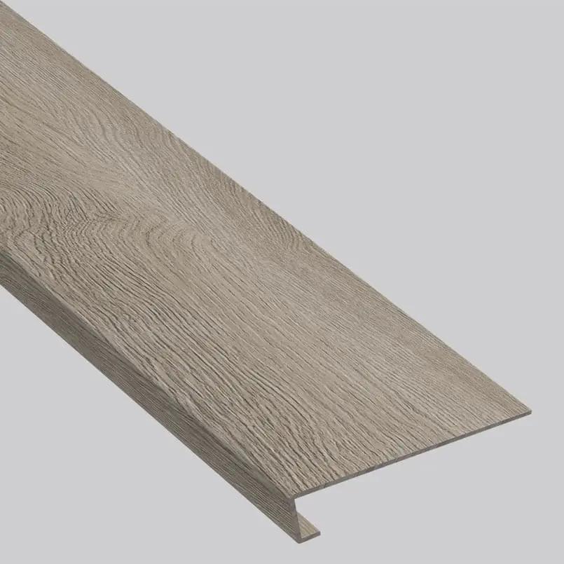 Shorecliffs Wixom Valley Semi Gloss Wood Look Rigid Core Moldings 12x1.25 0.18 inch close up