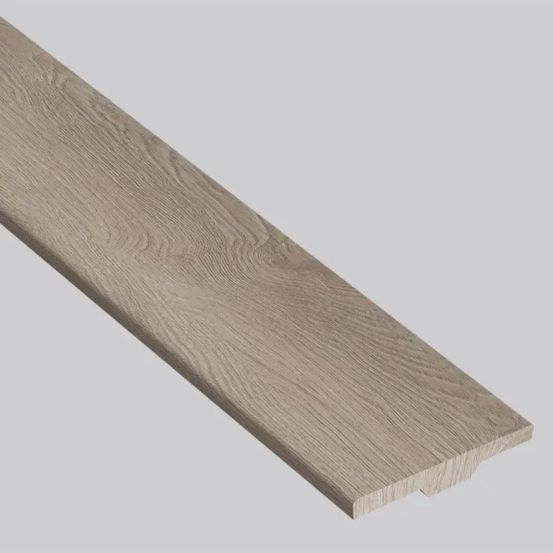 Shorecliffs Wixom Valley Semi Gloss T Molding Wood Look Rigid Core Moldings 1.77x0.28 close up