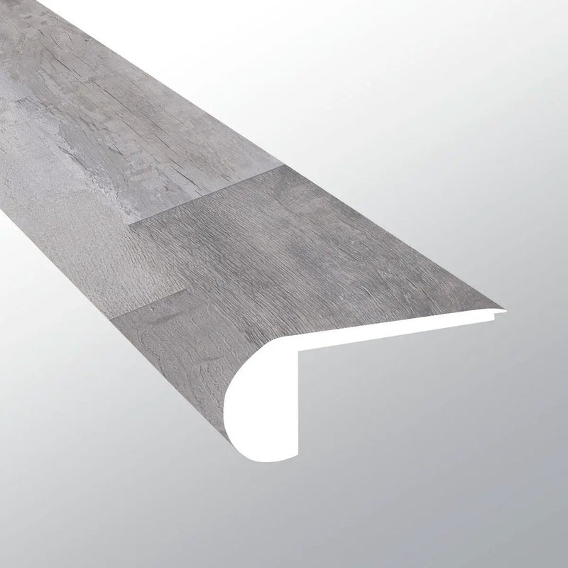 Cyrus Woburn Abbey Semi Gloss Flush Stair Nose Wood Look Lvt Moldings 2.75x0.75 close up