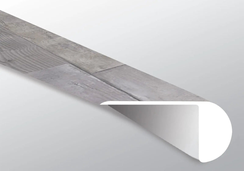 Cyrus Woburn Abbey Semi Gloss Overlap Stair Nose Wood Look Lvt Moldings 2.23x1.03 close up