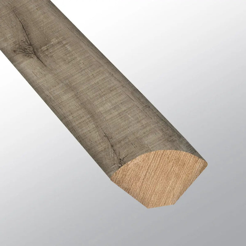 Cyrus Wolfeboro Semi Gloss Quarter Round Wood Look Lvt Moldings 0.64x0.75 close up