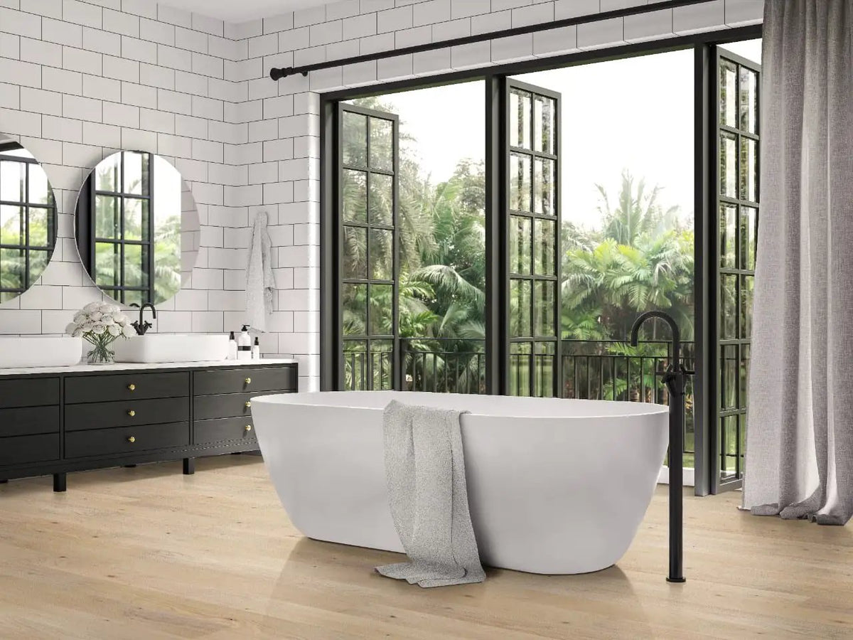 Woodhills Bali Buff Oak Wood Matte Look Planks 6.5x48 by MSI Surfaces