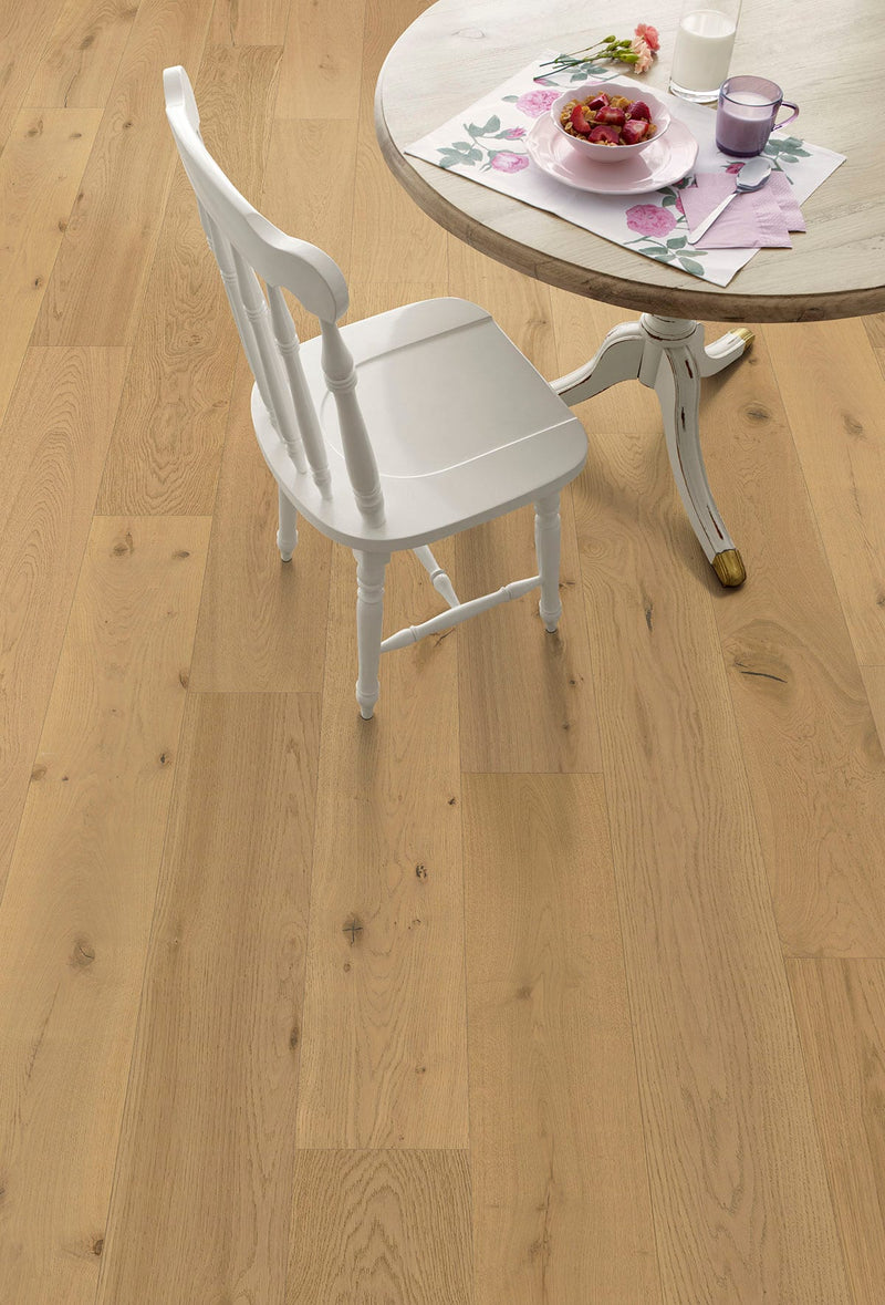 Mccarran Bramlett Matte Wood Look Planks 9.5x86 in a finished room