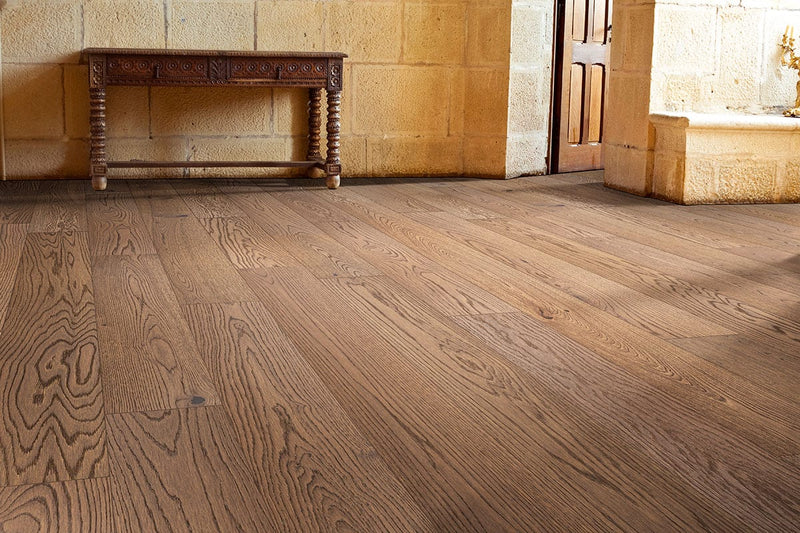 Ladson Clayborne Matte Wood Look Planks 7.5x75 in a finished room