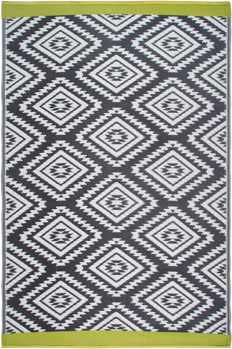 Valencia - Gray Outdoor Rug for Patio FINAL SALE by Fab Habitat