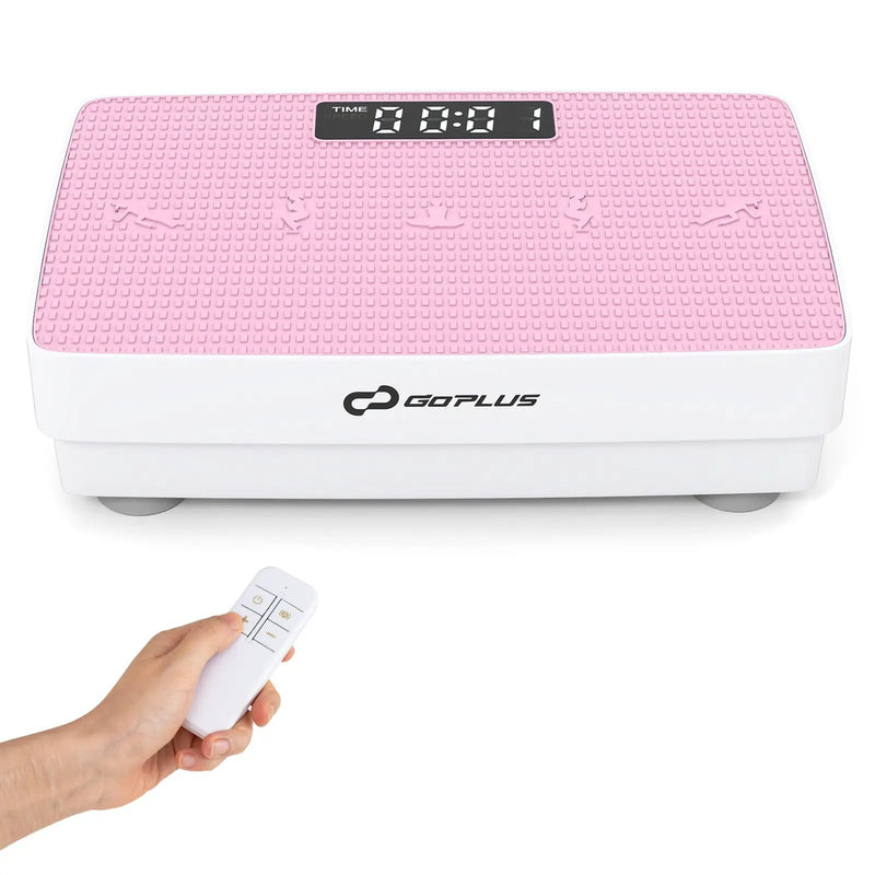 Vibration Plate Exercise Machine with Gravity Sensor and Remote Control for Home Gym by DirectDeals
