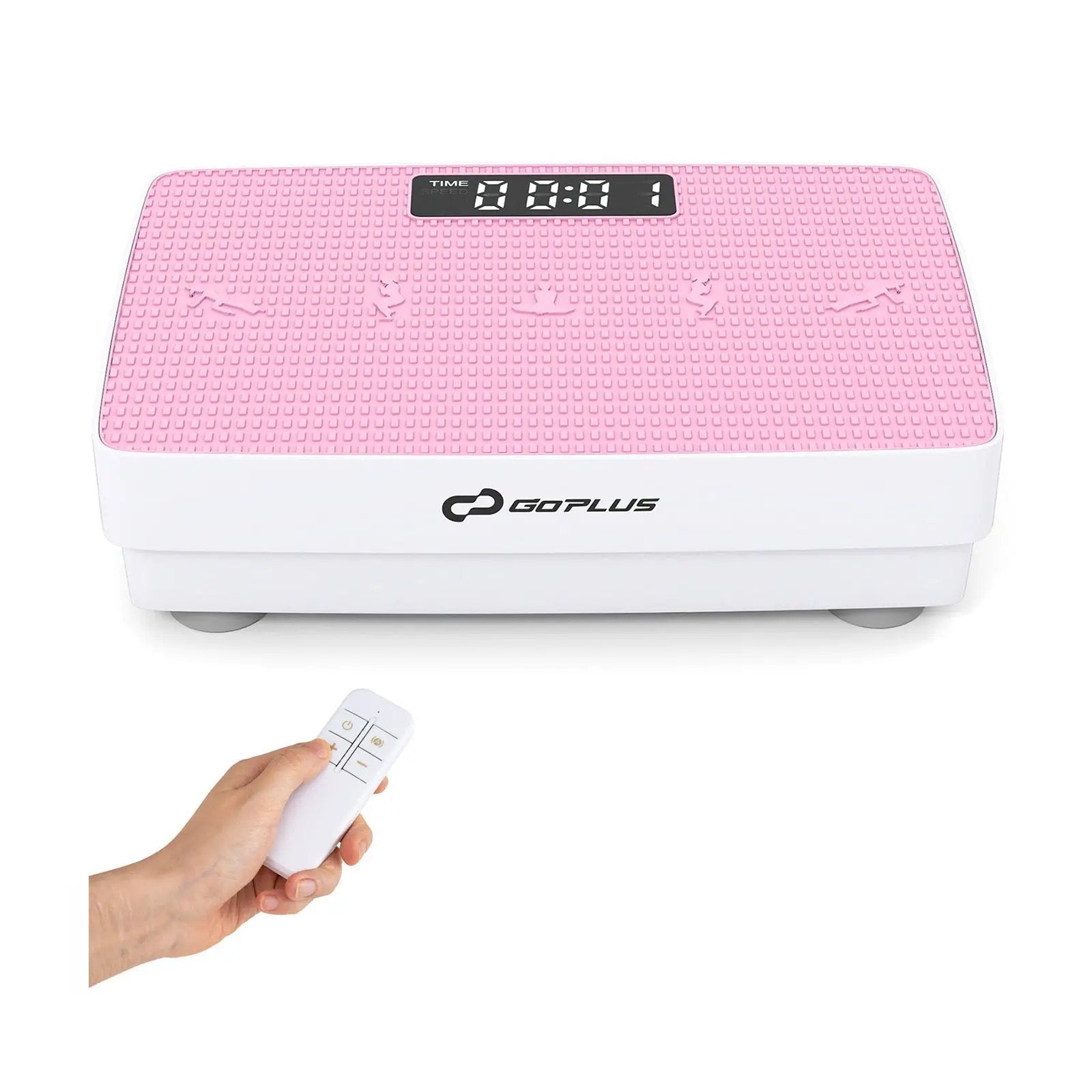Vibration Plate Exercise Machine with Gravity Sensor and Remote Control for Home Gym by DirectDeals