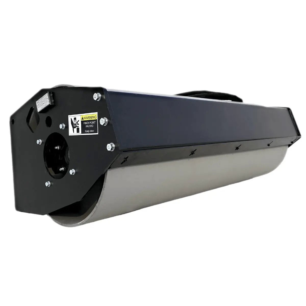 Greatbear 72" Skid Steer Vibratory Roller 24" Smooth Drum Attachment by Chery Industrial