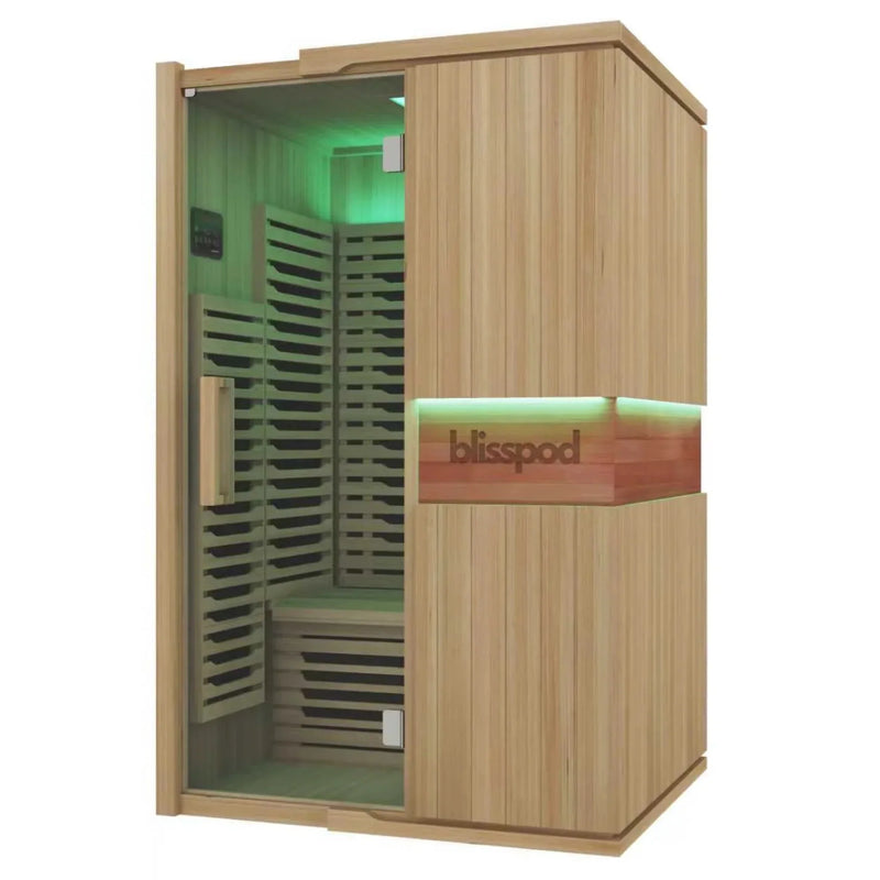 Blisspod | Milano | Full Spectrum Sauna | Canadian Hemlock Wood | Ultra Low EMF | 5 Far Infrared & 1 Red Glass Heater | Chromotherapy | Upto 2 Person, photo 3 of 15
