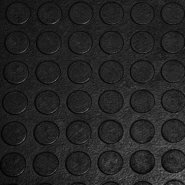Rubber Mat Coin Pattern 39x394x4mm Roll Floor Mats 39x394