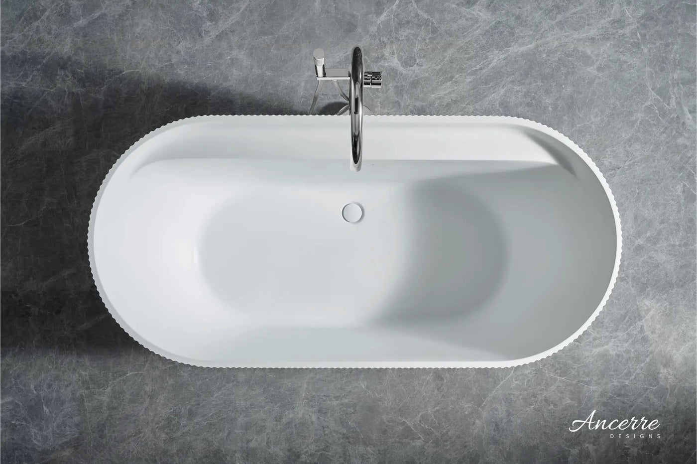 Momo Freestanding Acrylic Bathtub by Ancerre Designs