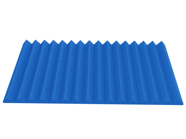 3 Inch Acoustic Foam Wedge Style Panels - 13 Color Options by SoundAssured