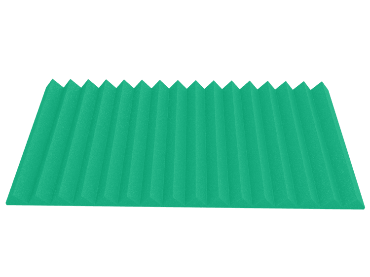 3 Inch Acoustic Foam Wedge Style Panels - 13 Color Options by SoundAssured